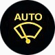 علامت Auto Windscreen Wiping-چراغ هشدار فعال بودن عملکرد اتوماتیک برف‌پاک‌کن‌ها