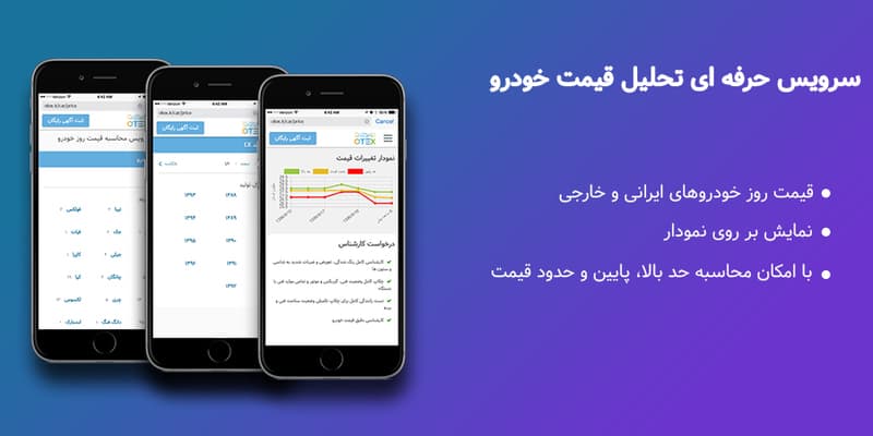 رونمایی از ابزار تخصصی تحلیل قیمت خودرو دست دوم اُتکس