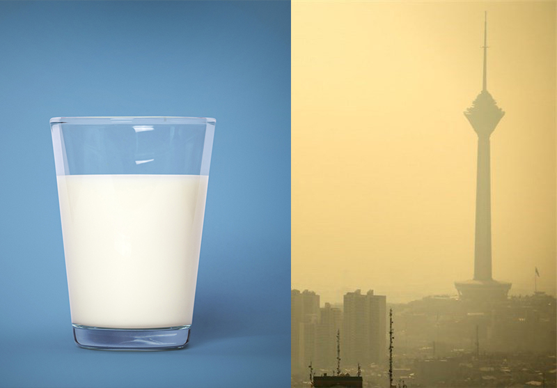 مصرف شیر و آلودگی هوا؟