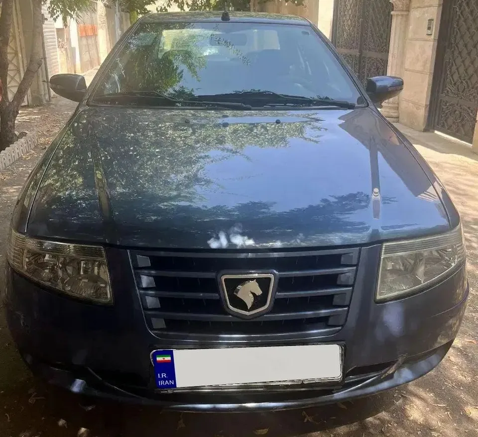 سمند سورن ای ال ایکس از نمای روبرو